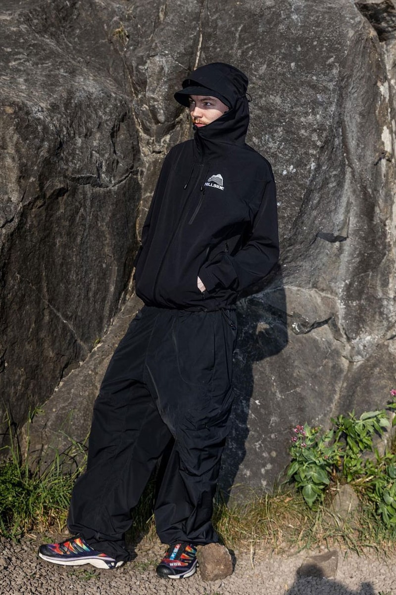 Hillside Drops New Black Rain Jacket