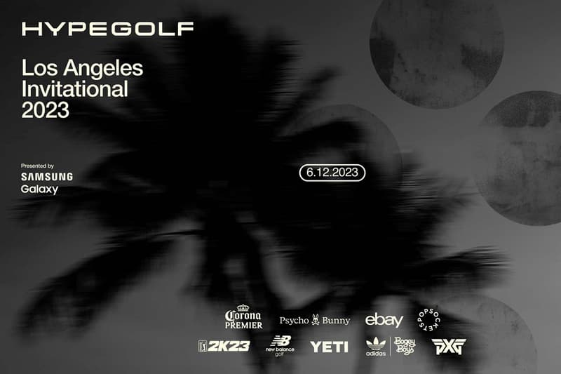 hypegolf hypebeast invitational los angeles la event us open week golf tournament