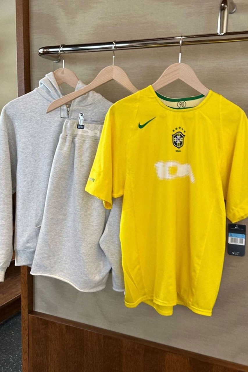 Men's Football Training Shirts Brazil Fans Shirt Jersey Top T