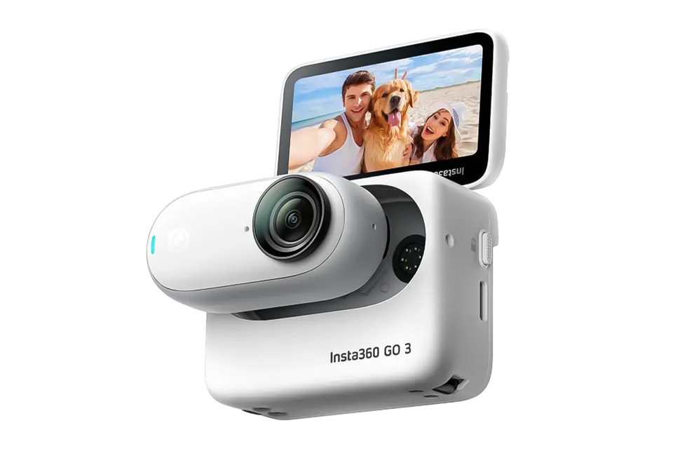 Insta360 GO 3: Mini Caméra d'Action, Ultra-Large 2,7K, Mains Libres