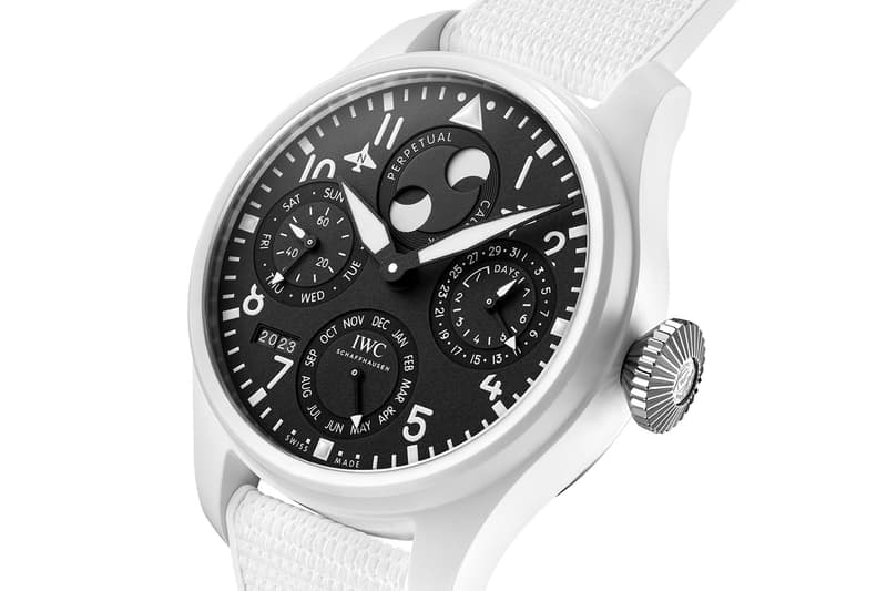 IWC Big Pilot Watch Perpetual Calendar Top Gun "Lake Tahoe" White Ceramic Release Info