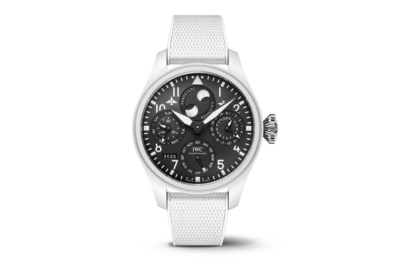 IWC Big Pilot Watch Perpetual Calendar Top Gun "Lake Tahoe" White Ceramic Release Info