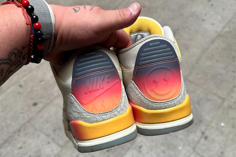 j balvin air jordan 3 fn0344 901 release date info store list buying guide photos price medellin colombia gradient sunset