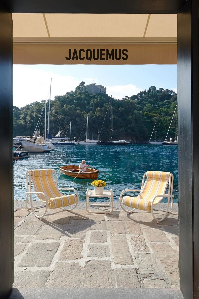 Jacquemus Officially Unveils Portofino Pop-up, Already Teasing Upcoming French Destination l'ete lake como 