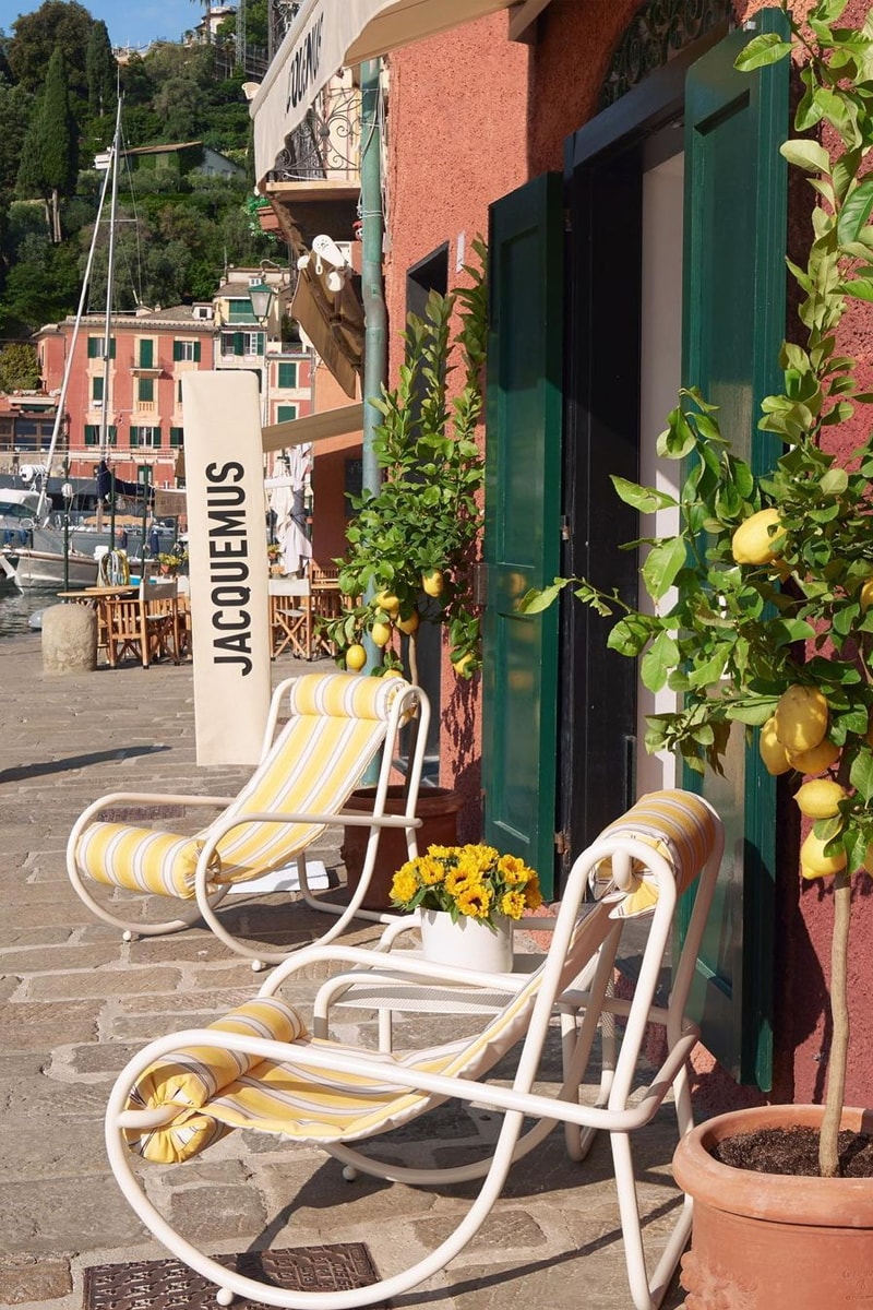 Jacquemus Officially Unveils Portofino Pop-up, Already Teasing Upcoming French Destination l'ete lake como 