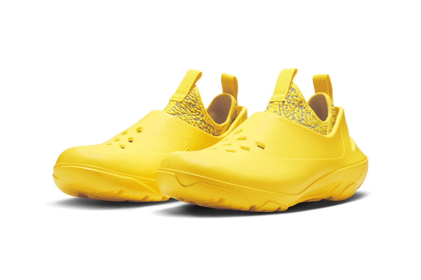 Jordan System.23 "Yellow" Is Bold and Ready for the Summer bright canary yellow clogs water shoes DN4890-701 release info jordan brand nike michael jordan