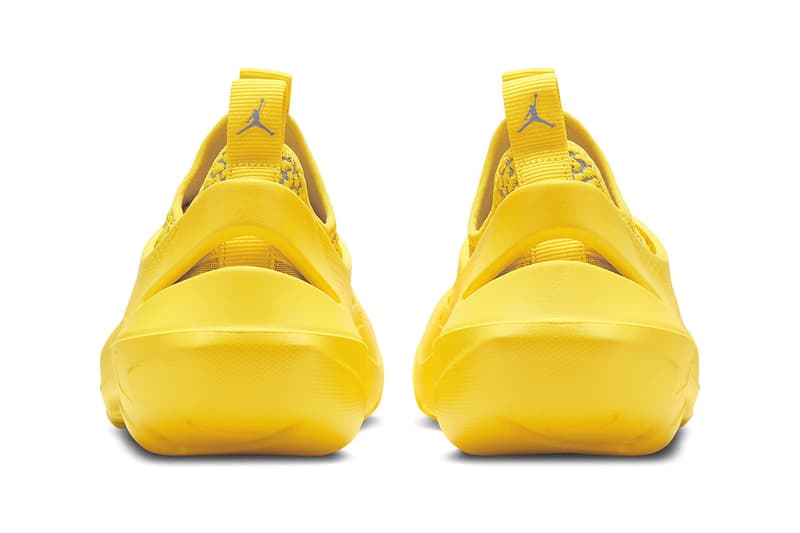 Jordan System.23 "Yellow" Is Bold and Ready for the Summer bright canary yellow clogs water shoes DN4890-701 release info jordan brand nike michael jordan