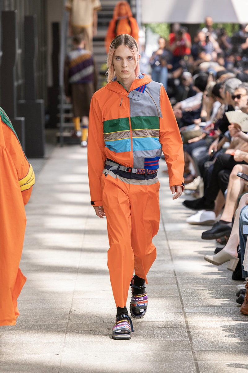 Kolor Hits the Slopes in a Juxtaposed SS24 Collection Paris Fashion Week PFW spring summer 2024 ski slopes junichi abe japanese brand 