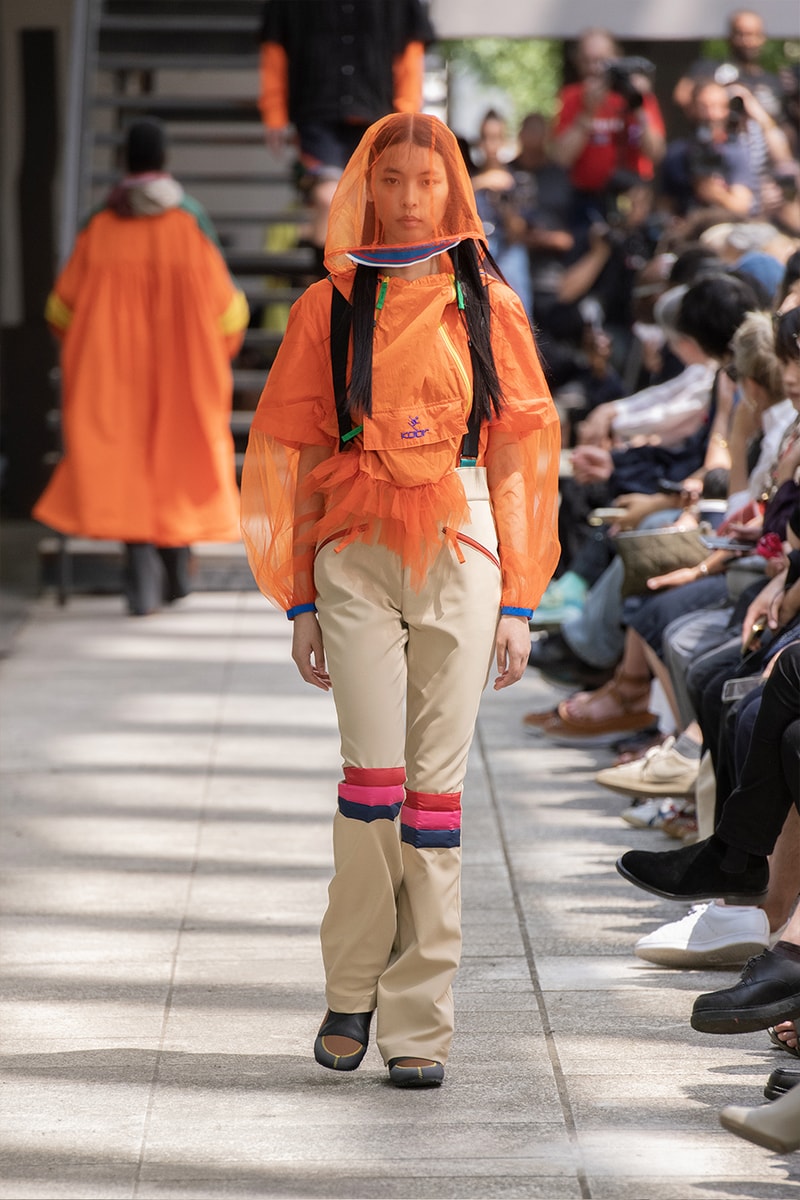 Kolor Hits the Slopes in a Juxtaposed SS24 Collection Paris Fashion Week PFW spring summer 2024 ski slopes junichi abe japanese brand 