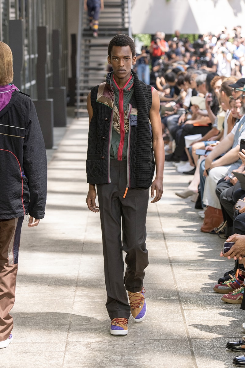 Kolor Hits the Slopes in a Juxtaposed SS24 Collection Paris Fashion Week PFW spring summer 2024 ski slopes junichi abe japanese brand 