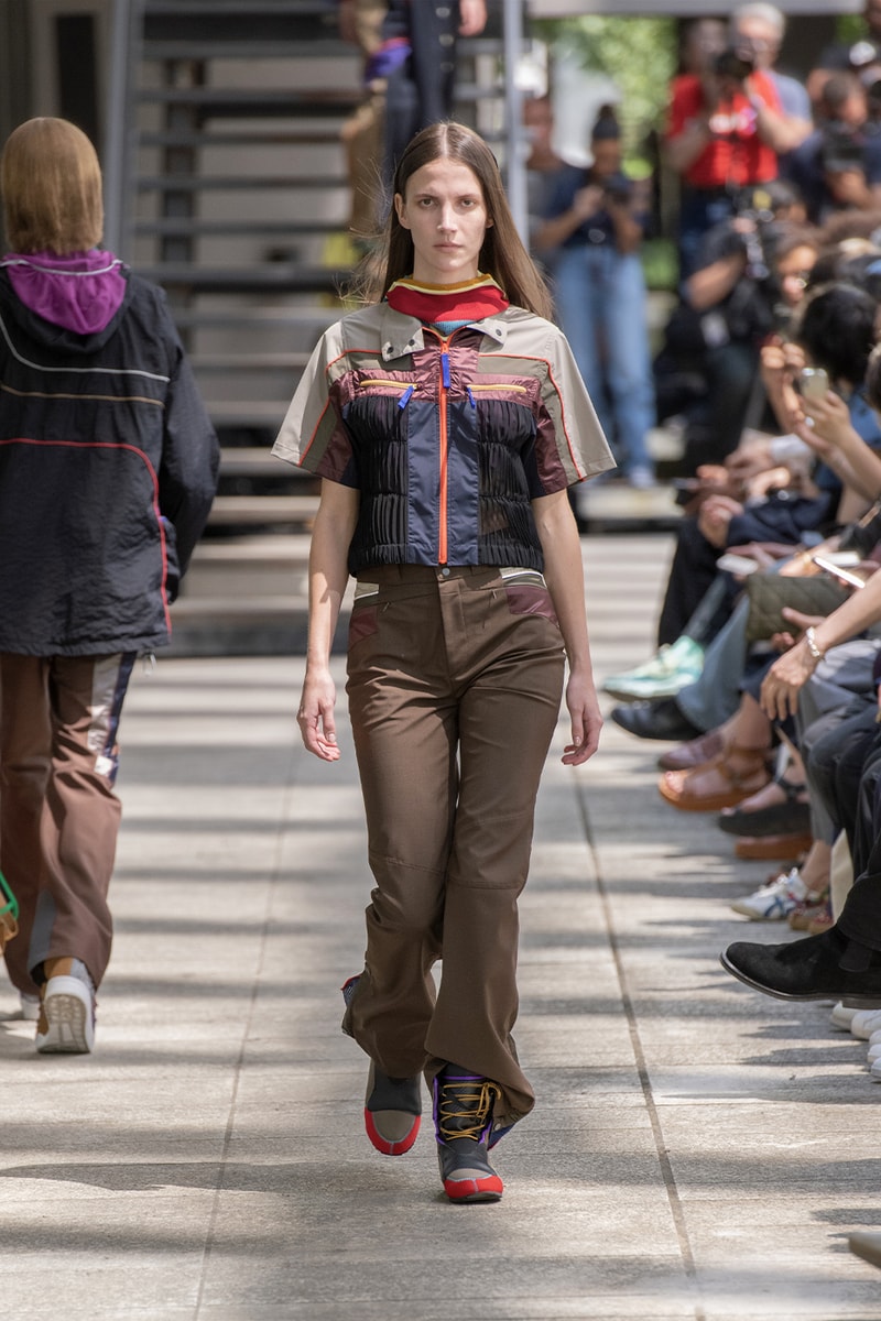 Kolor Hits the Slopes in a Juxtaposed SS24 Collection Paris Fashion Week PFW spring summer 2024 ski slopes junichi abe japanese brand 