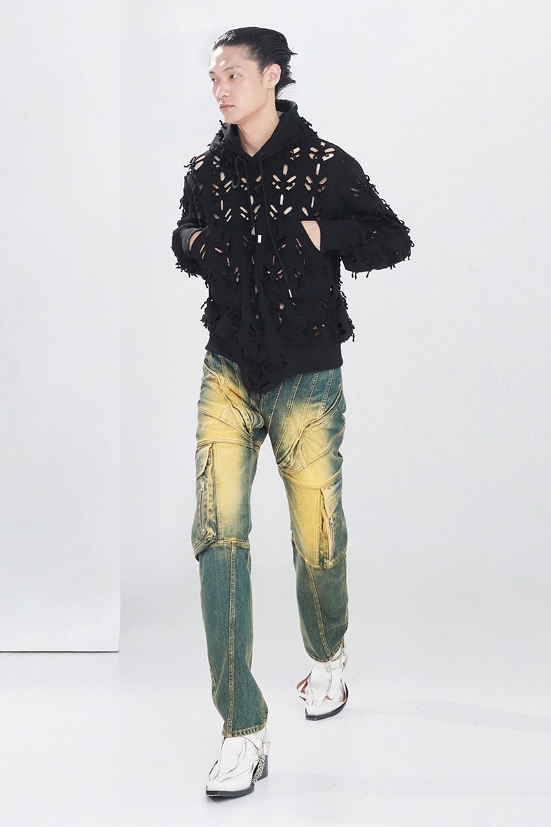 JUNTAE KIM SS24 SLASHES AND HOLES Collection Info Release Date Buy Price