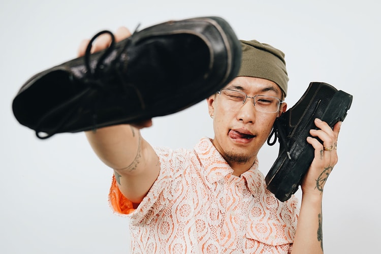 Justin Son and the Acne Derby Boot for Hypebeast’s Sole Mates