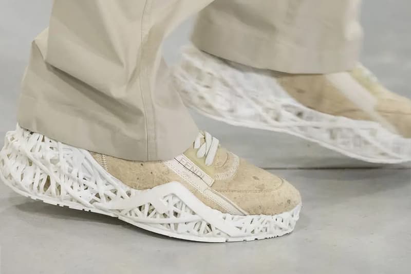 Kengo Kuma Fendi ss4 mens collection peekaboo baguette soft trunk flow sneakers release info 