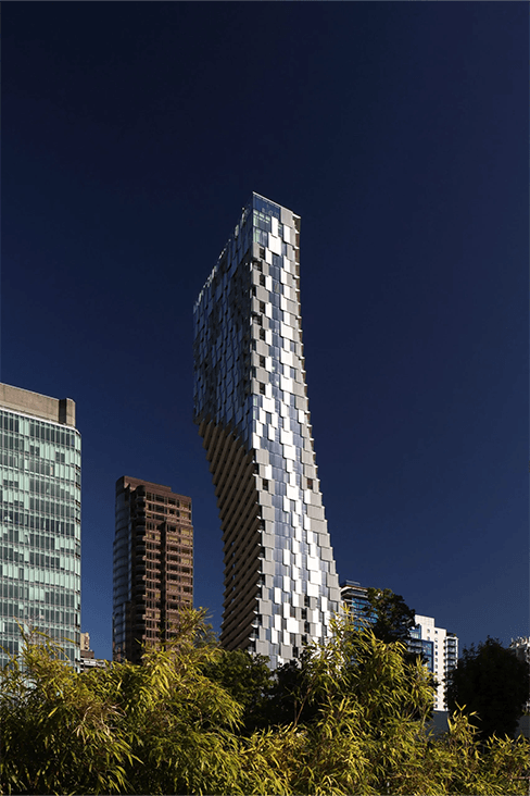 Kengo Kuma Vancouver Skyscraper architecture design KKAA