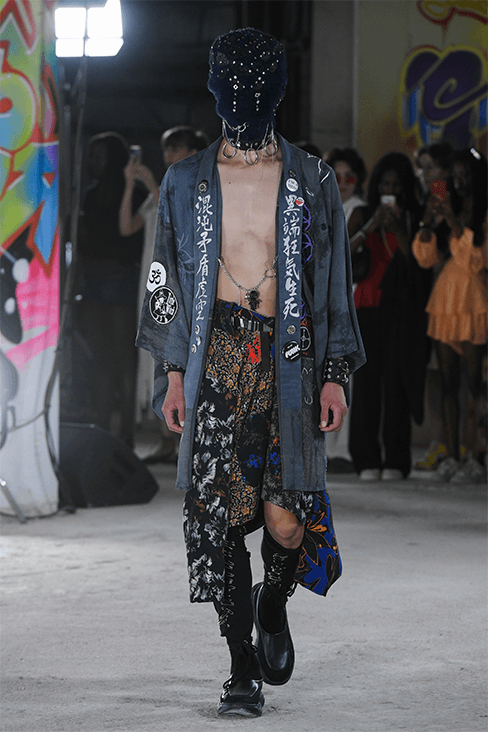 Kidill Spring Summer 2024 Paris Fashion Week menswear punk Hiroaki Sueyasu