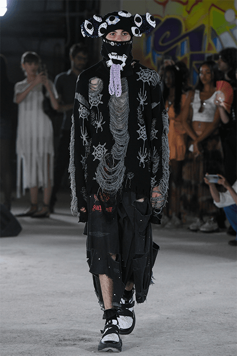 Kidill Spring Summer 2024 Paris Fashion Week menswear punk Hiroaki Sueyasu