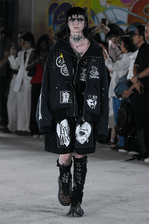 Kidill Spring Summer 2024 Paris Fashion Week menswear punk Hiroaki Sueyasu