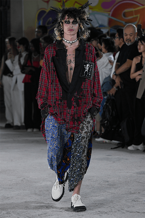 Kidill Spring Summer 2024 Paris Fashion Week menswear punk Hiroaki Sueyasu