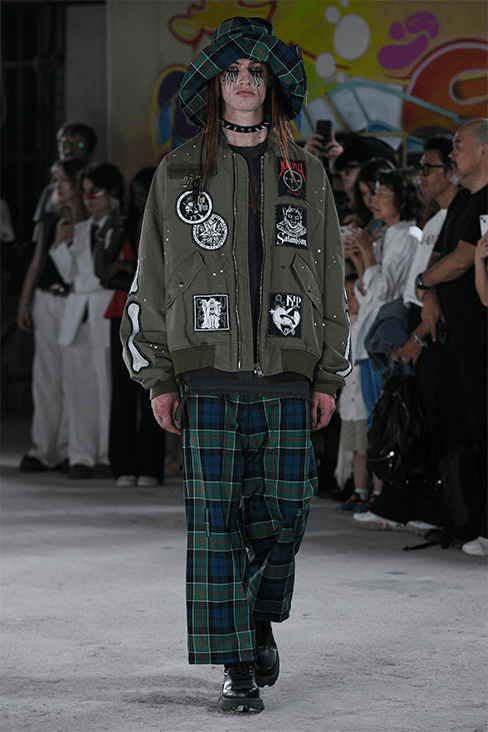 Kidill Spring Summer 2024 Paris Fashion Week menswear punk Hiroaki Sueyasu