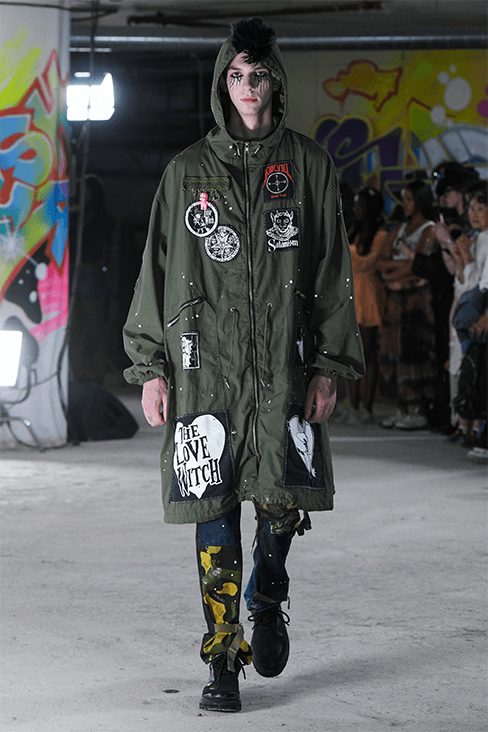 Kidill Spring Summer 2024 Paris Fashion Week menswear punk Hiroaki Sueyasu
