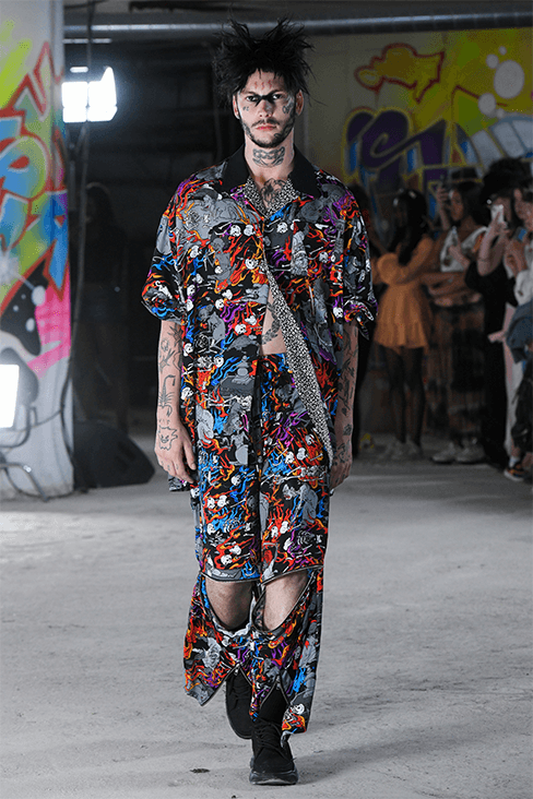 Kidill Spring Summer 2024 Paris Fashion Week menswear punk Hiroaki Sueyasu