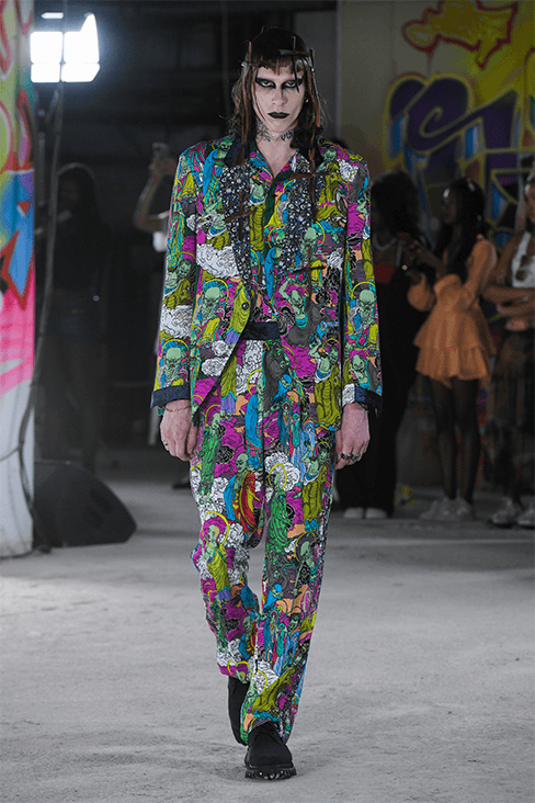 Kidill Spring Summer 2024 Paris Fashion Week menswear punk Hiroaki Sueyasu