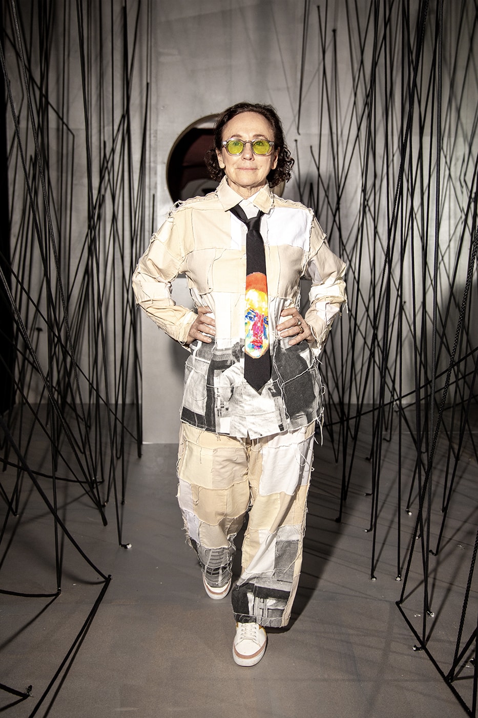 KidSuper Took His Eccentricity to the Theater for SS24 paris fashion week pfw colm dillane stage theatre de l'odeon