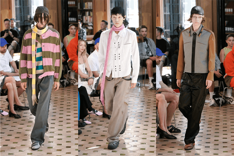 Kiko Kostadinov SS24 Envisions the Daily Student Routine at Lycée Henri-IV