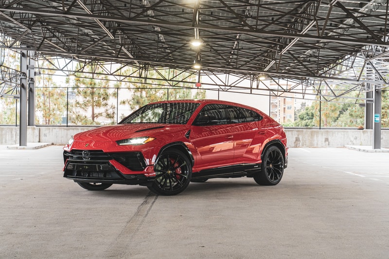 Lamborghini Urus S Closer Look Photos and Review Red Supercar SUV Lambo