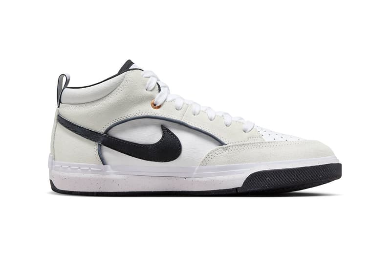 Leo Baker Nike SB React Leo White Black Release Info DX4361-100 Date Buy Price 