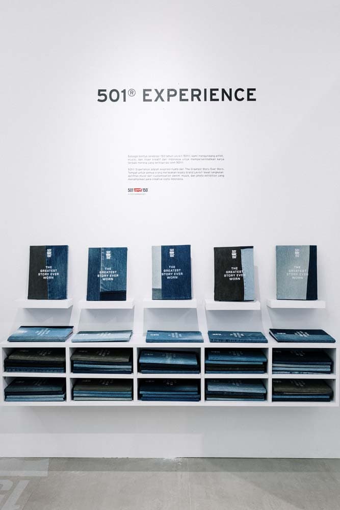 Levi's 501 150 Anniversary Indonesia, Jakarta Event jeans denim party celebration