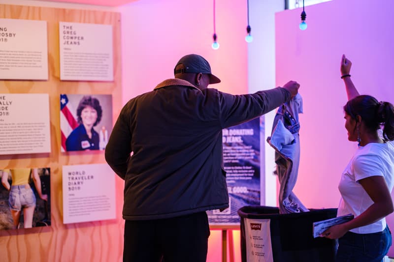 levi's 501 workshop craft denim jeans 150th anniversary customization south africa cape town first thursdays Johannesburg 