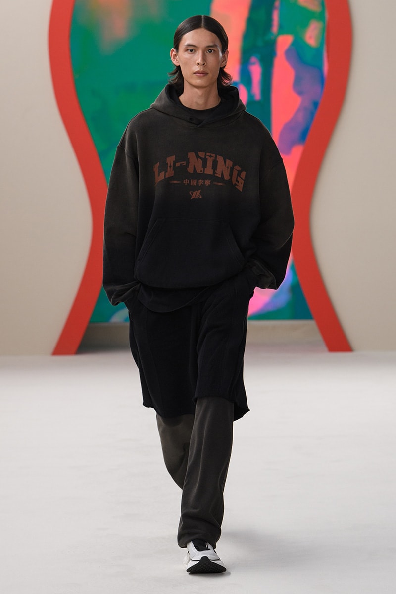 Li-Ning Spring/Summer 2024 Collection Paris Fashion Week Runway