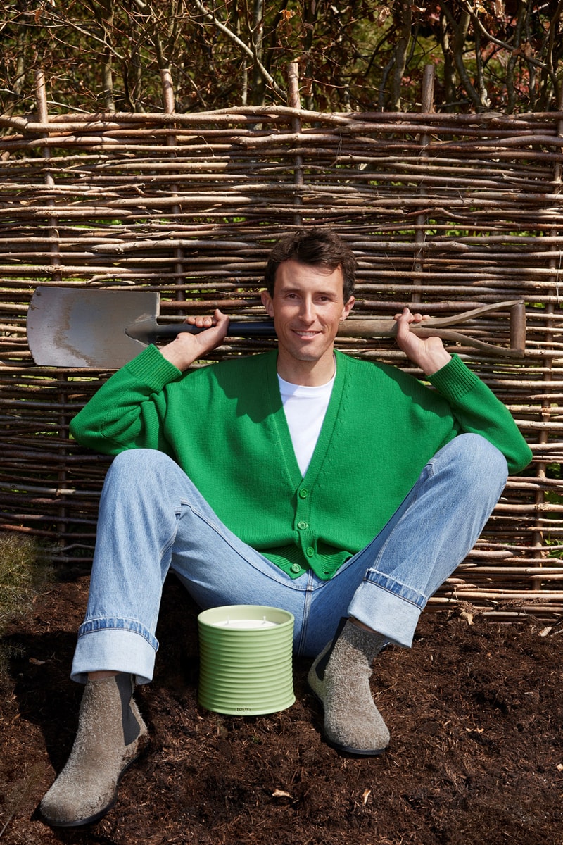 loewe releases floral home scents campaign charlie mccormick flowers garden orange blossom thyme geranium