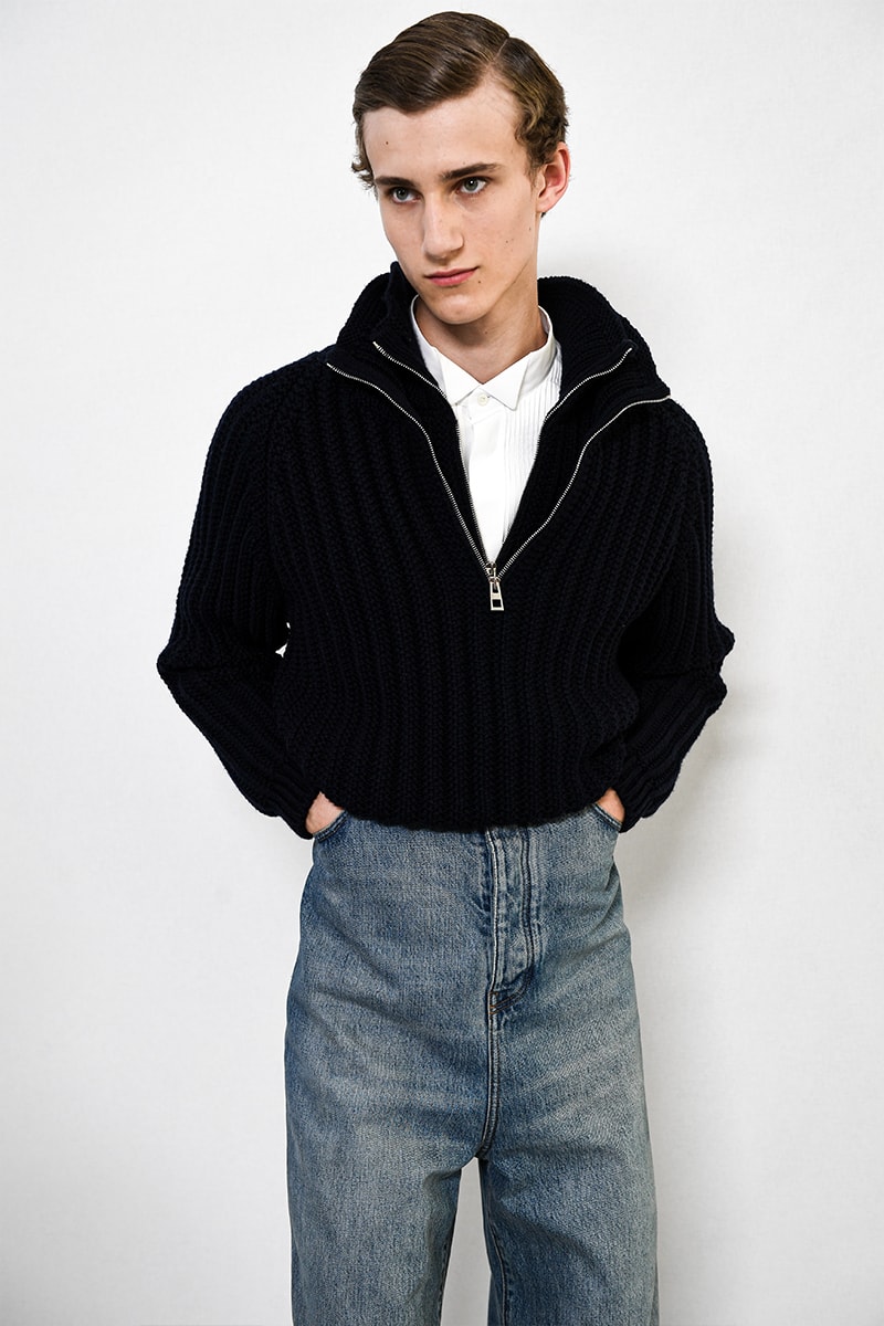 Loewe SS24 Dazzles With Glitter jonathan anderson jw anderson glitter boys glamour glam runway catwalk paris fashion week spring/summer 2024 pfw