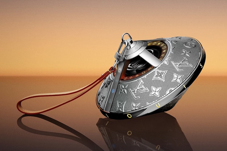 Louis Vuitton's Horizon Speaker Surfaces in Silver