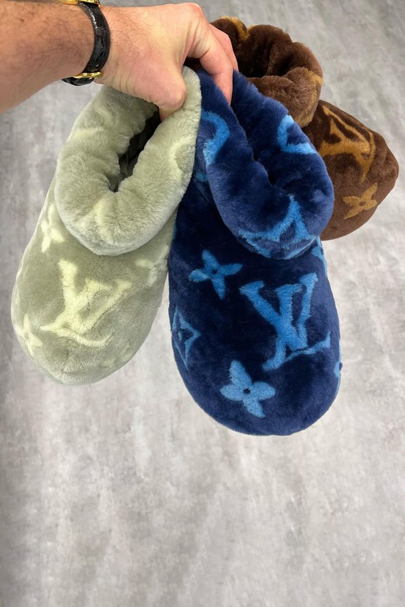 Louis Vuitton SS24 Footwear Closer Look Info release date footprint slipper leather shoe trainer details