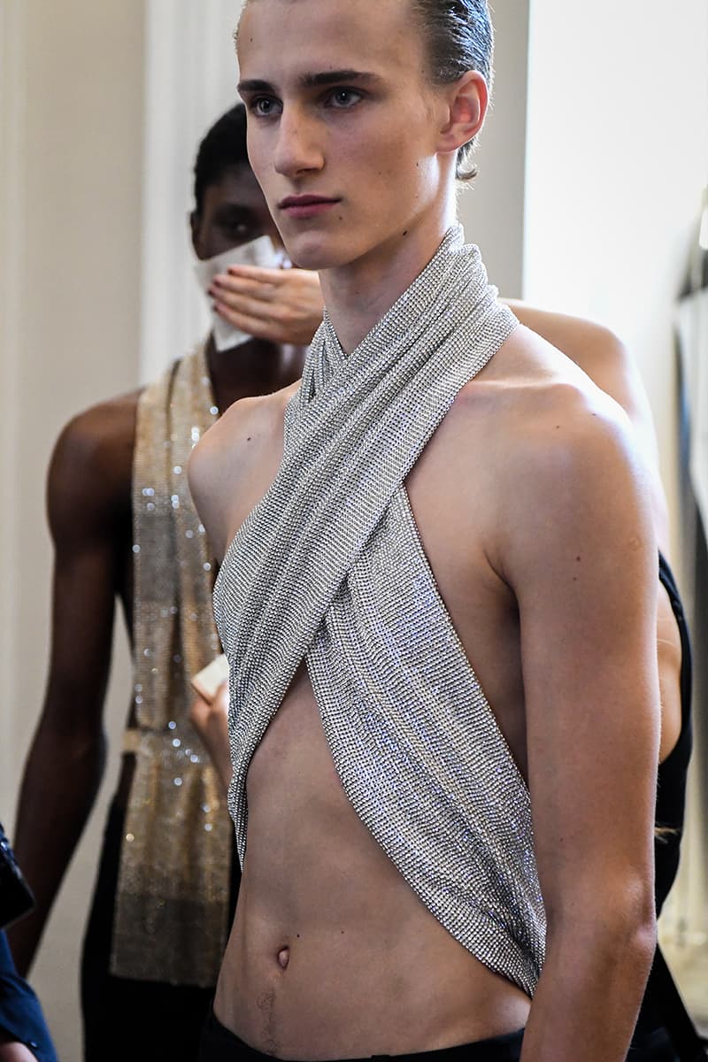 Ludovic de Saint Sernin SS24 Is "A Celebration of Queer Desire" paris fashion week lustful sex raw ann demeleumeester