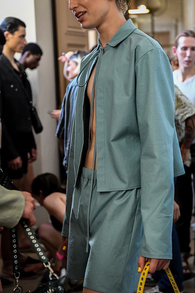 Ludovic de Saint Sernin SS24 Is "A Celebration of Queer Desire" paris fashion week lustful sex raw ann demeleumeester