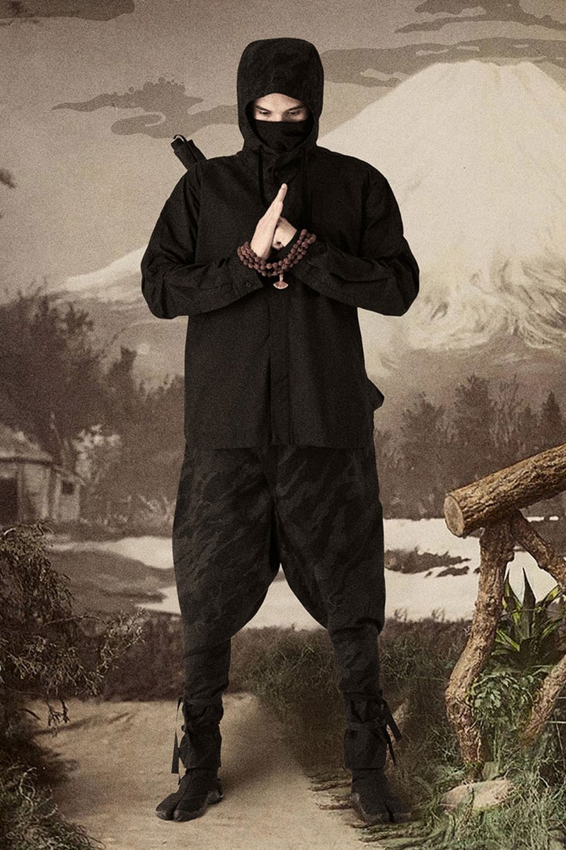 maharishi Fall Winter 2023 Hardy Blechman Fashion UK Streetwear Technical Clothing Style Japan Ninjas Mortal Kombat