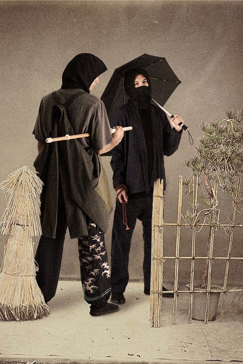 maharishi Fall Winter 2023 Hardy Blechman Fashion UK Streetwear Technical Clothing Style Japan Ninjas Mortal Kombat