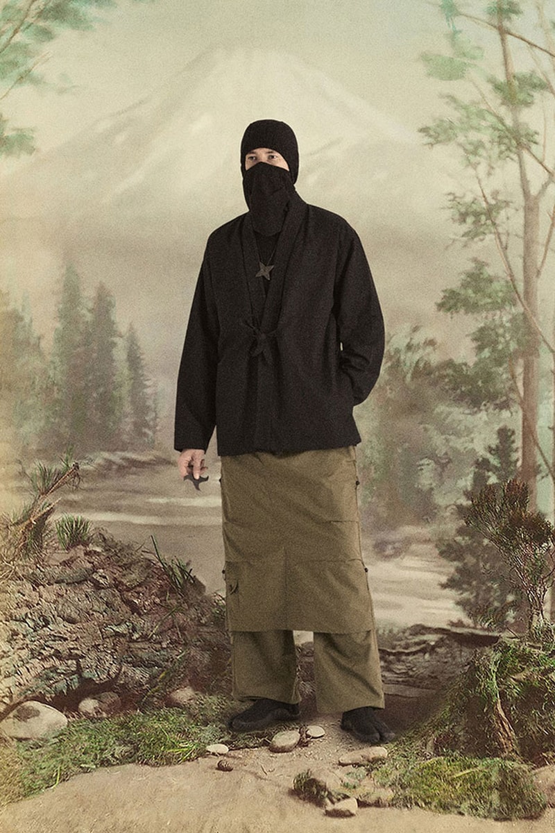 maharishi Fall Winter 2023 Hardy Blechman Fashion UK Streetwear Technical Clothing Style Japan Ninjas Mortal Kombat