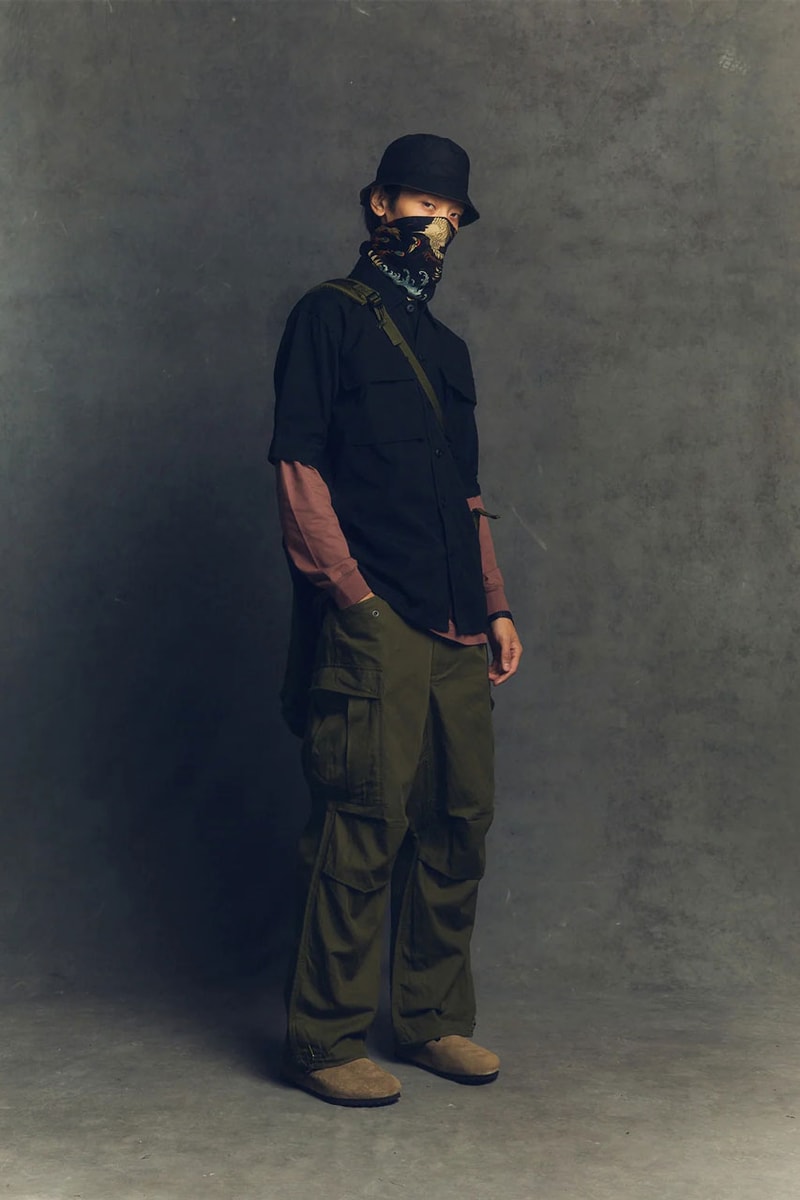 Maharishi Fall Winter 2023 Collection Lookbook Editorial Hardy Blechman Streetwear Style Clothing Eastern Western Fashion