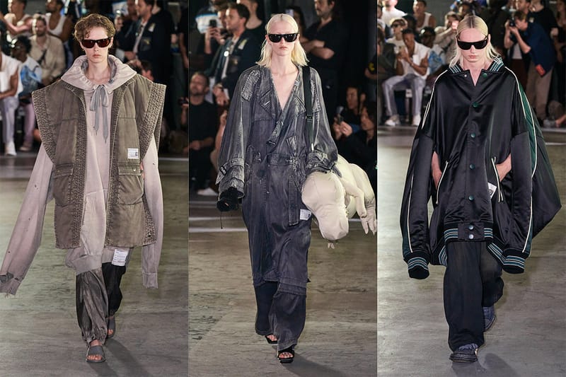 Maison MIHARA YASUHIRO Threw a '90s Grunge Rock Concert for SS24
