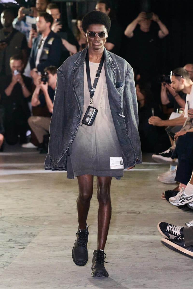 Maison Mihara Yasuhiro Paris Fashion Week Spring Summer 2024 Runway Show Lo-Fi Vision Emerging Designer SS24