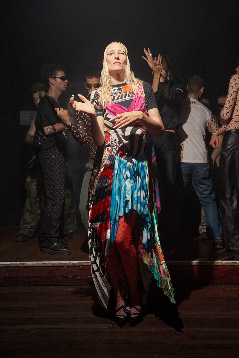Marine Serre SS24 Is an Ode to Music Paris Fashion Week Teyana Taylor, Miguel, Aron Piper, Sevdaliza, Noah Cyrus, Yseult, Brooke Candy, Anetha, Pink Siifu, John Glacier and Aime Simone moon