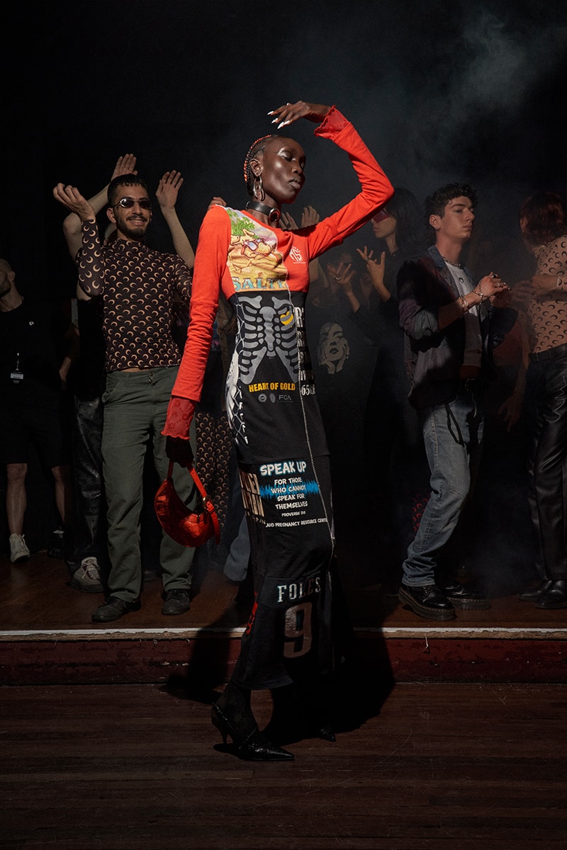 Marine Serre SS24 Is an Ode to Music Paris Fashion Week Teyana Taylor, Miguel, Aron Piper, Sevdaliza, Noah Cyrus, Yseult, Brooke Candy, Anetha, Pink Siifu, John Glacier and Aime Simone moon