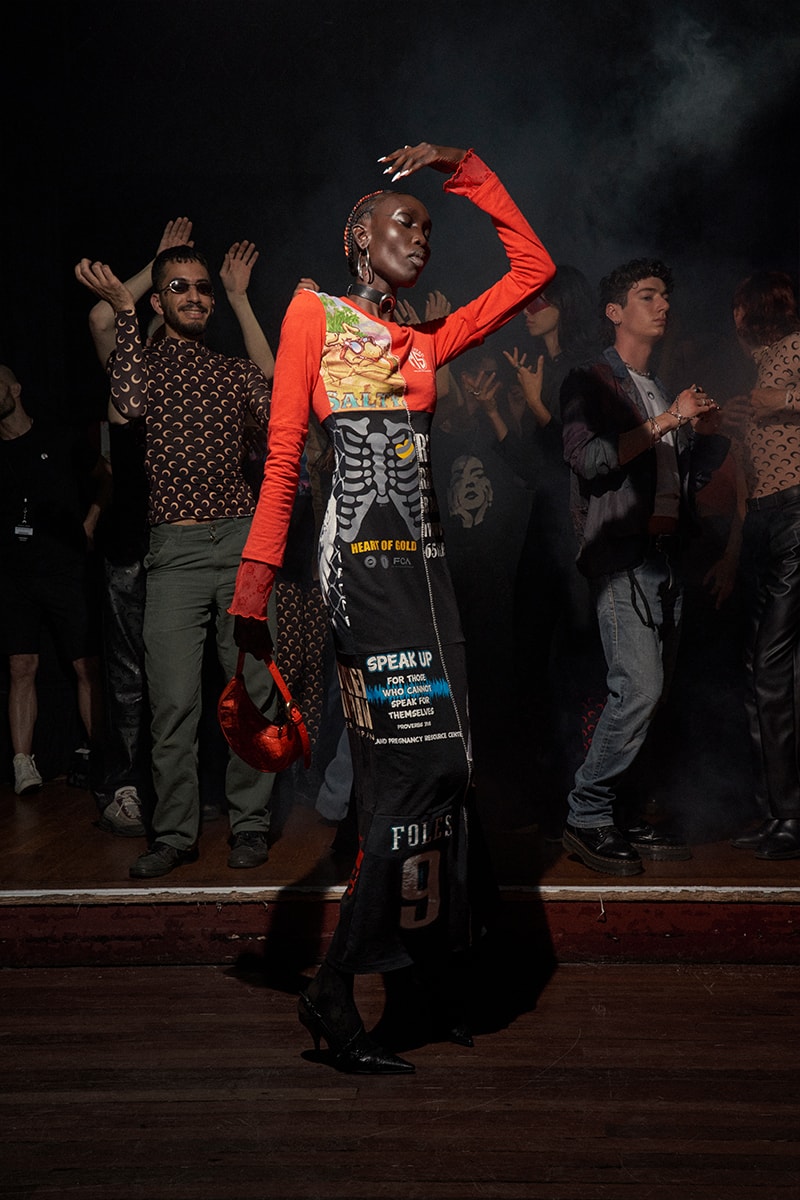 Marine Serre SS24 Is an Ode to Music Paris Fashion Week Teyana Taylor, Miguel, Aron Piper, Sevdaliza, Noah Cyrus, Yseult, Brooke Candy, Anetha, Pink Siifu, John Glacier and Aime Simone moon 