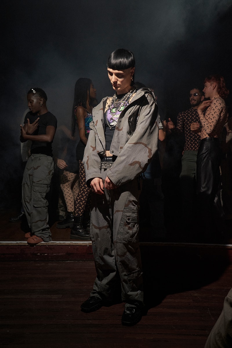 Marine Serre SS24 Is an Ode to Music Paris Fashion Week Teyana Taylor, Miguel, Aron Piper, Sevdaliza, Noah Cyrus, Yseult, Brooke Candy, Anetha, Pink Siifu, John Glacier and Aime Simone moon 